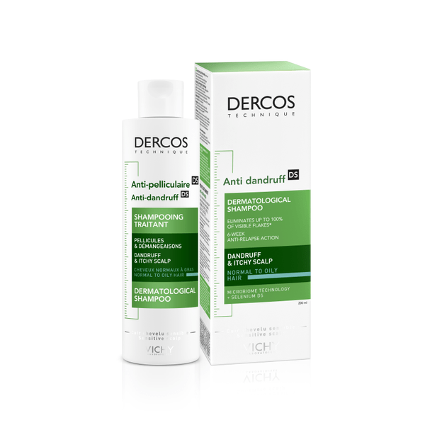 Dercos Anti Dandruff DS Dermatological Shampoo Normal To Oily Hair 200ml RGB LD 000 3337871330286