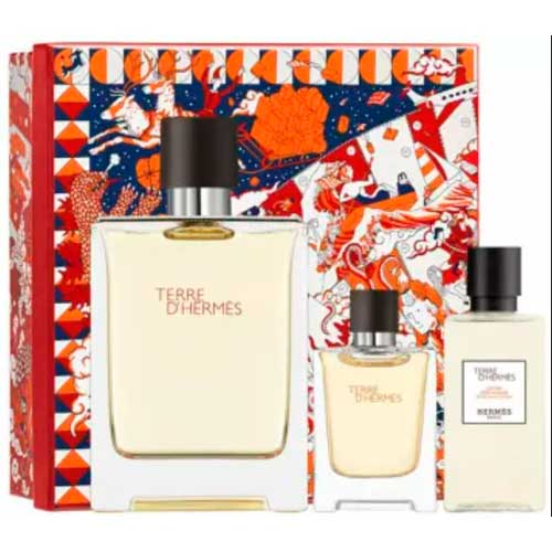 Hermes, Men\'S Terre D\' Fragrances Set Gift