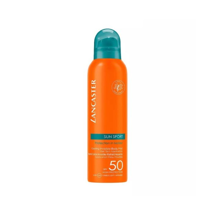 sun sport cooling invisible body mist spf50